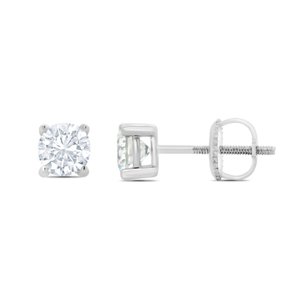 diamond stud earrings