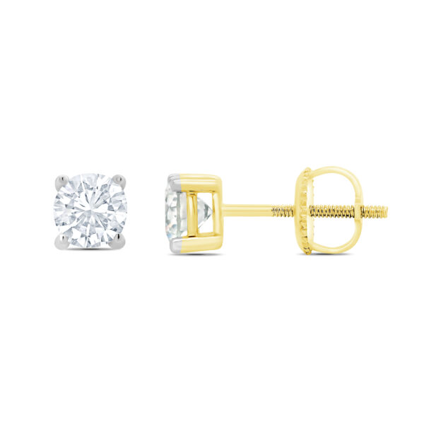 diamond stud earrings