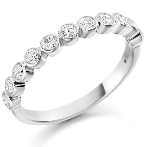 diamond eternity ring rubber set