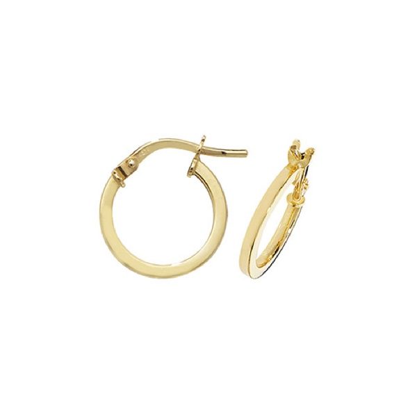 Gold hoop clearance earrings goldsmiths