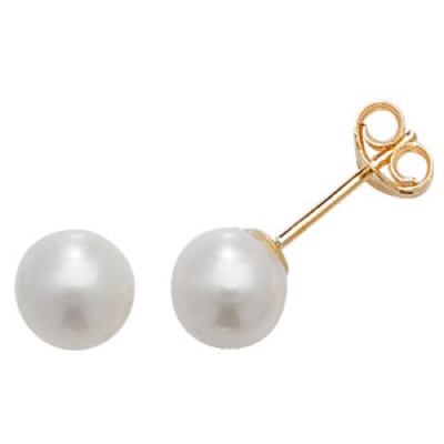 Goldsmiths sales pearl earrings