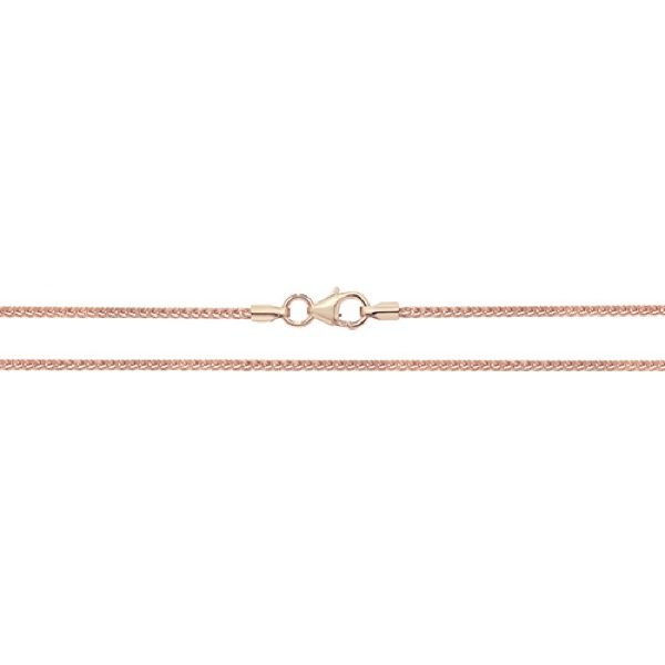 Sterling Silver Spiga Chain Necklace - 2.2mm | Hyo Silver