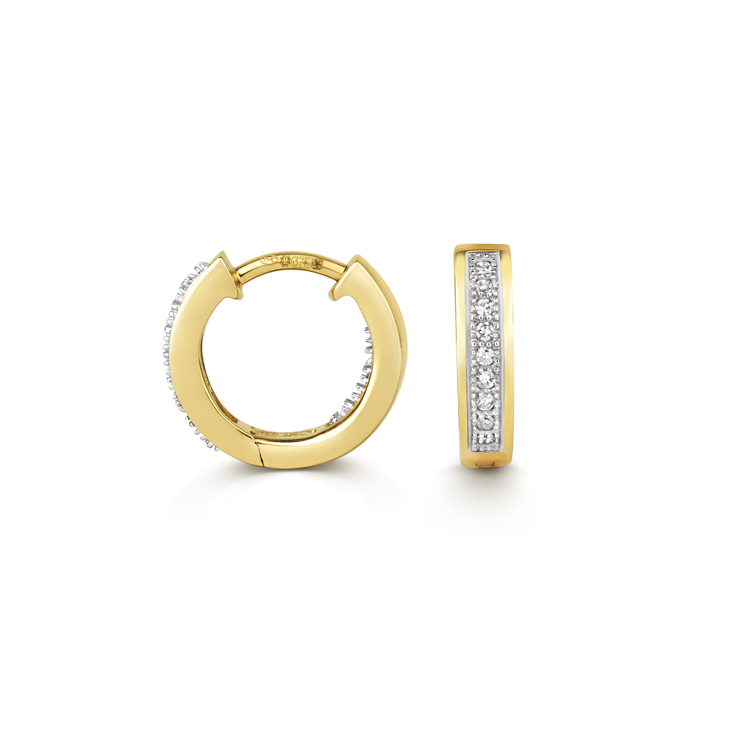 9 carat gold diamond earrings online