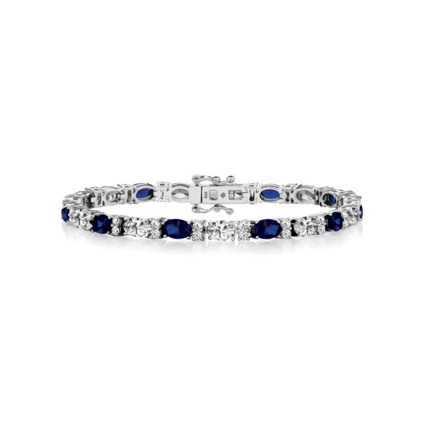 Silver Cubic Zirconia Bracelet