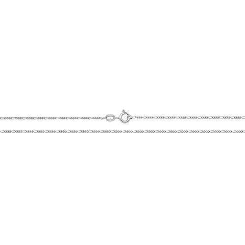 Silver Figaro Link Chain