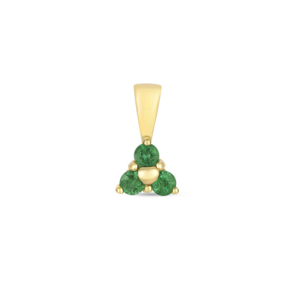9 carat emerald pendant