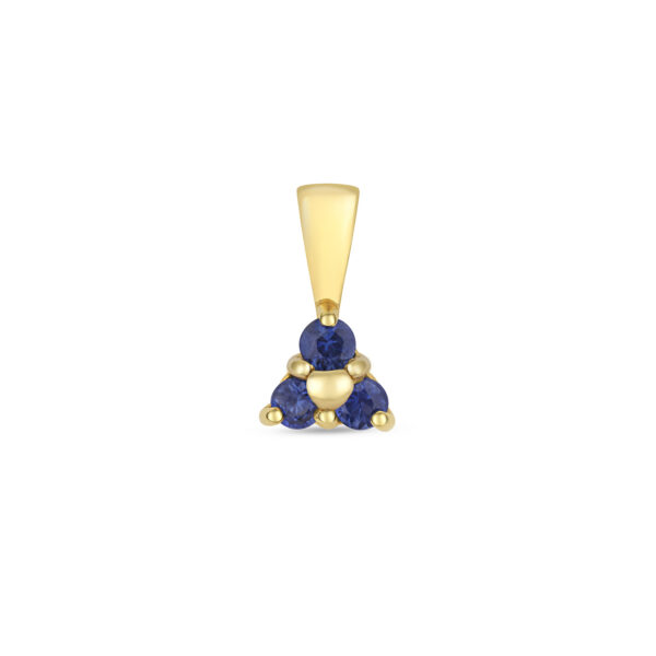 sapphire pendant