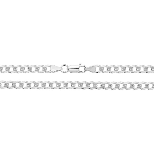 Silver Curb Chain