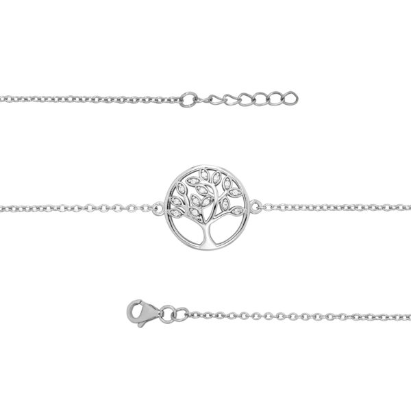 silver tree of life bracelet