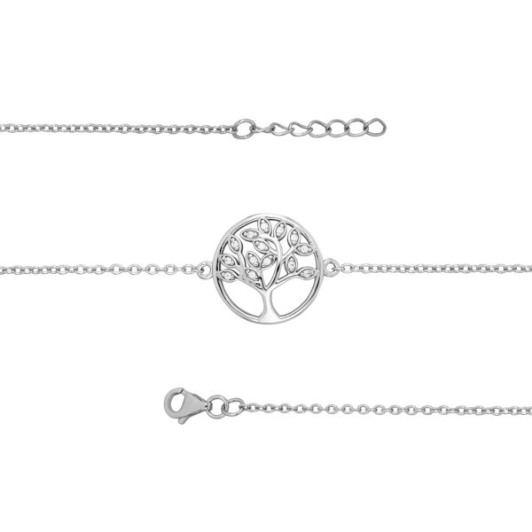 silver tree of life bracelet