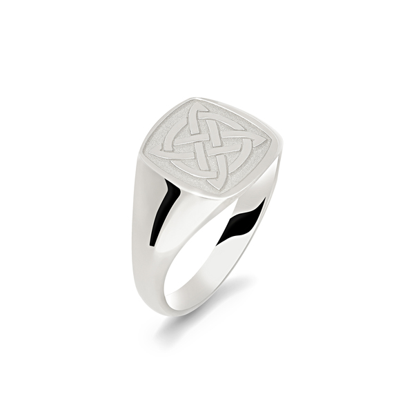 argentium signet ring celtic design