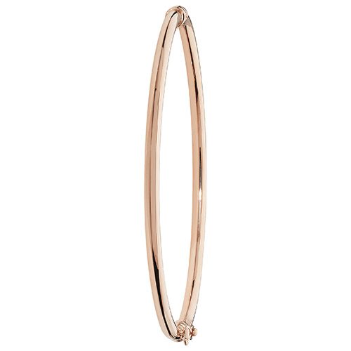 9 carat rose gold bangle