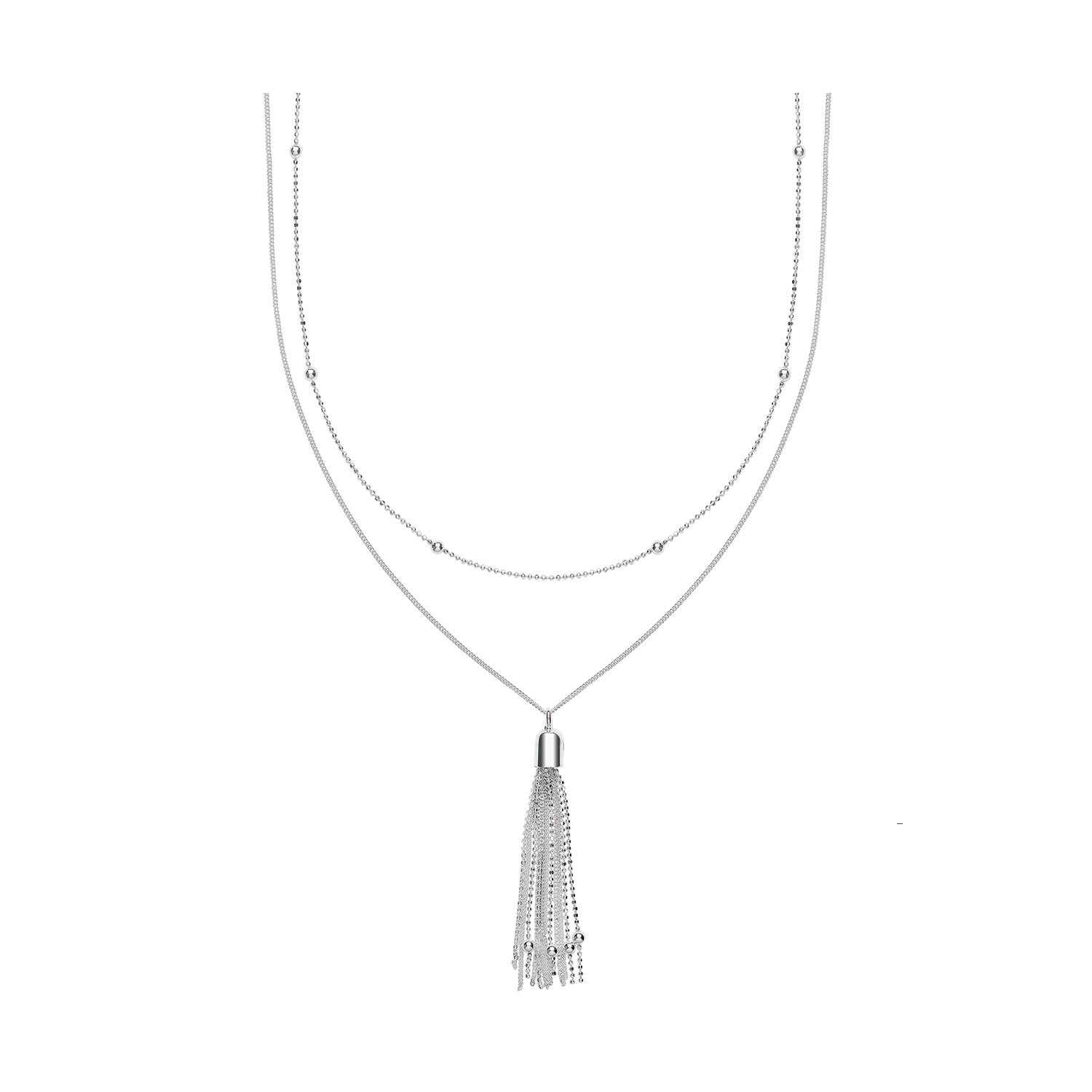 Silver Tassel Pendant Necklet - Northumberland Goldsmiths