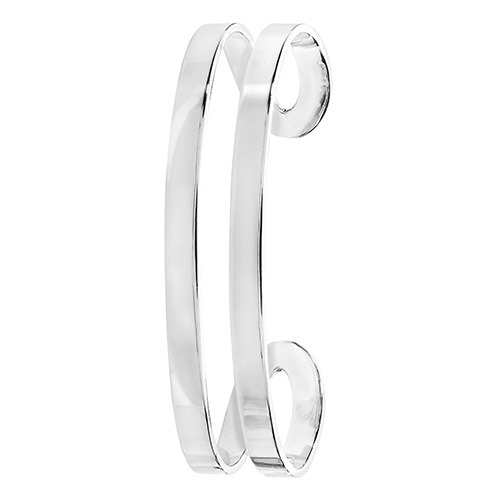 SILVER CUFF BANGLE