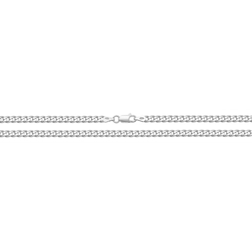 silver curb chain