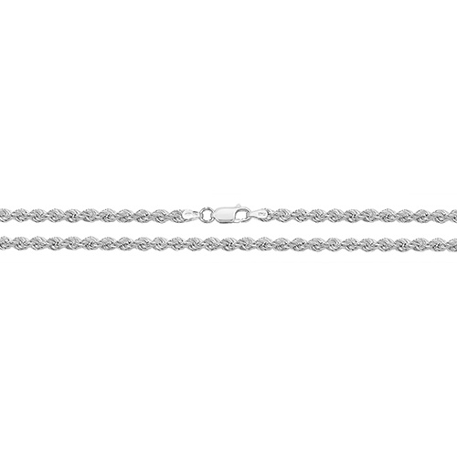 SILVER ROPE CHAIN