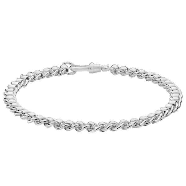 sterling silver roller ball bracelet