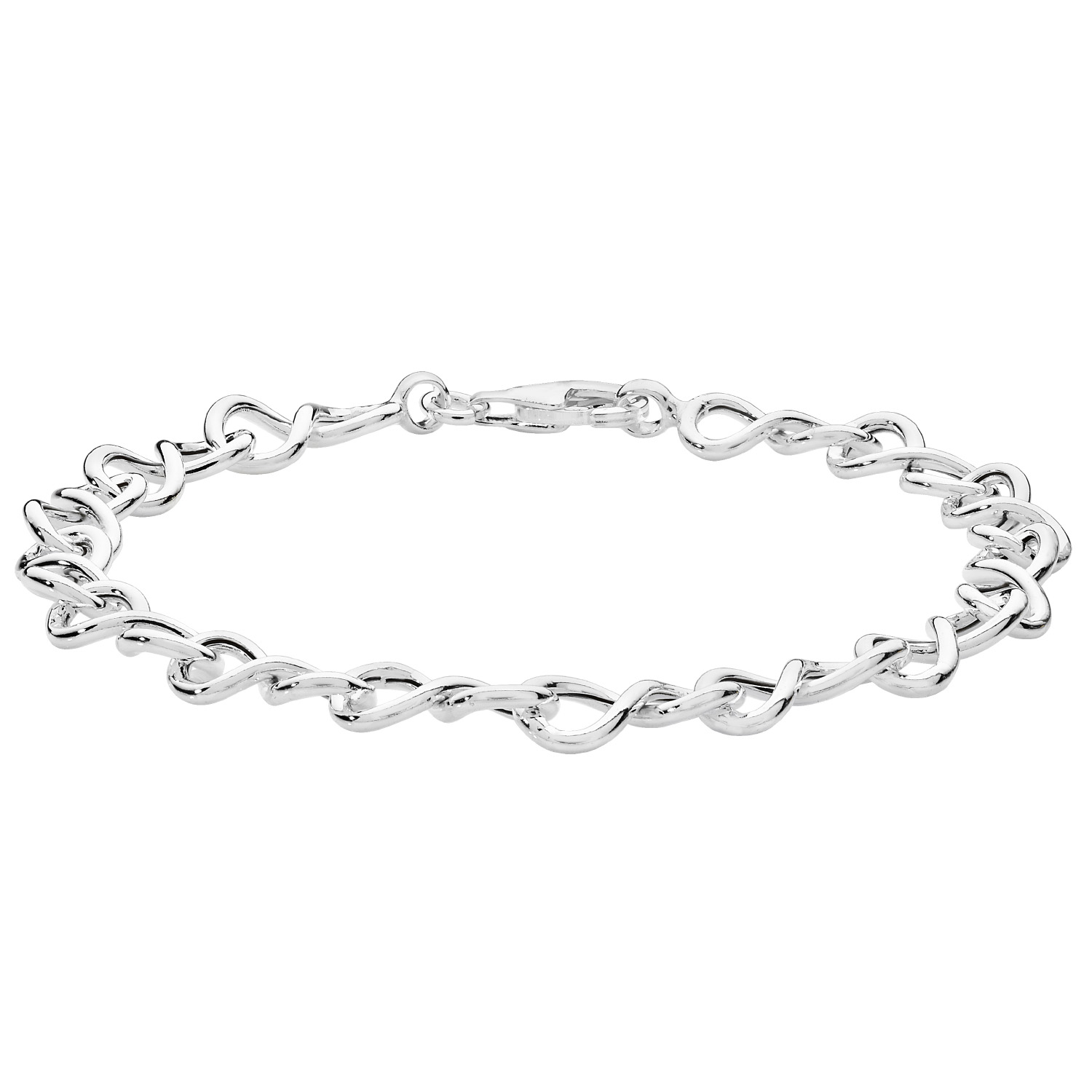 Sterling Silver Infinity Bracelet - Northumberland Goldsmiths