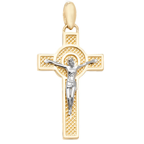 9 carat gold crucifix deals