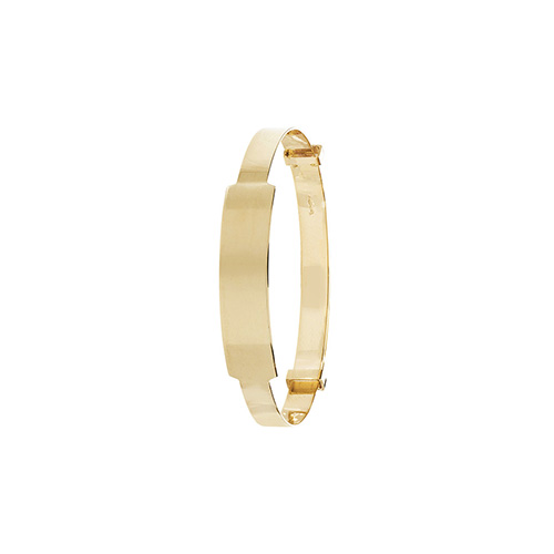 9 carat yellow gold baby bangle