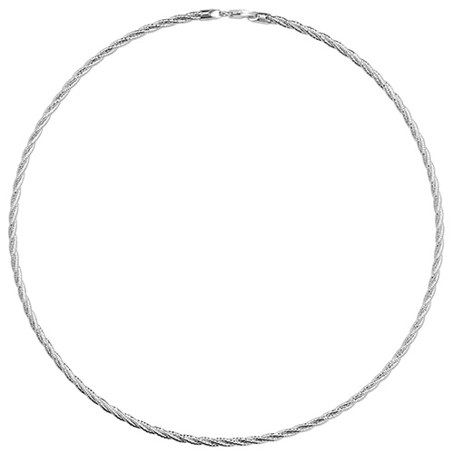 silver necklet