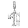 Sterling Silver Mum pendant