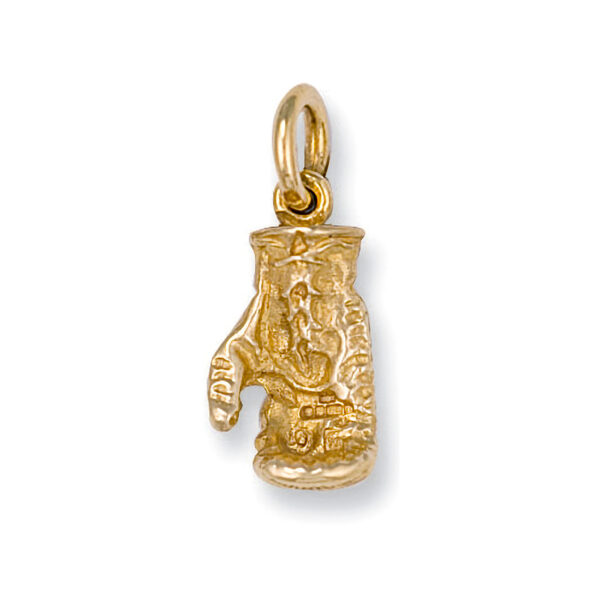 gold boxing glove