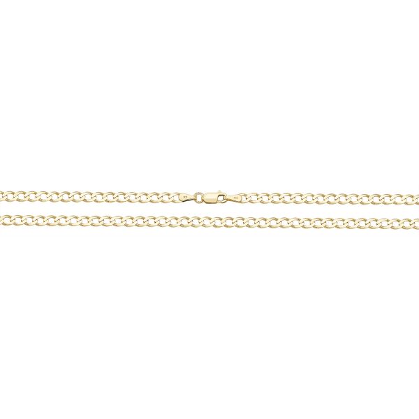 9 carat yellow gold anklet