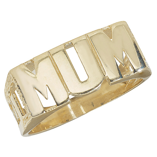 9 carat gold mum ring
