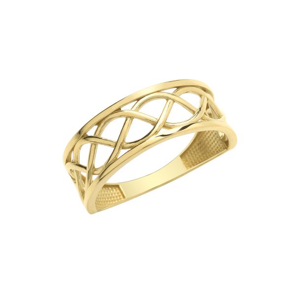 9 Carat Gold Celtic Band