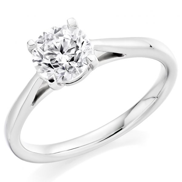 diamond solitaire ring 0.90 carats