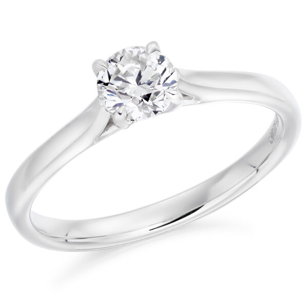 Diamond Solitaire Ring 0.50 Carats