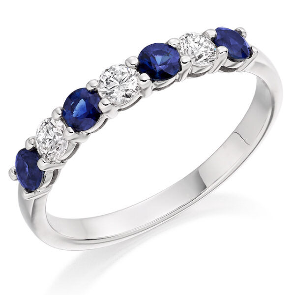 sapphire and diamond ring