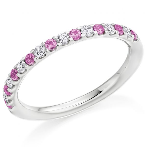 Diamond and Gemstone Eternity Rings