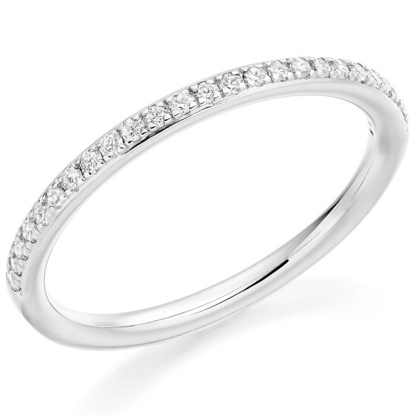 platinum diamond eternity ring