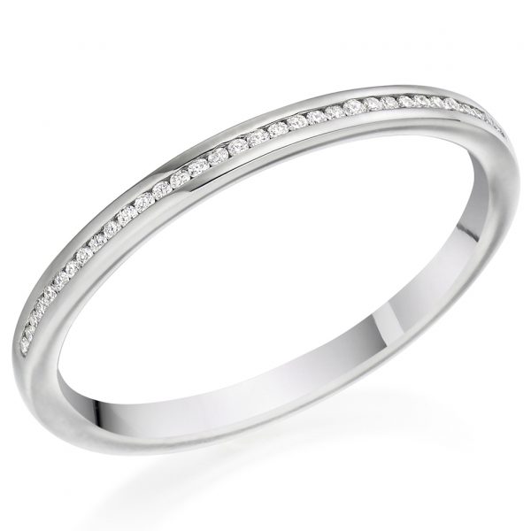 platinum diamond eternity ring