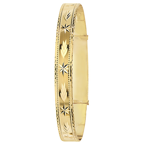 9 ct gold bangle