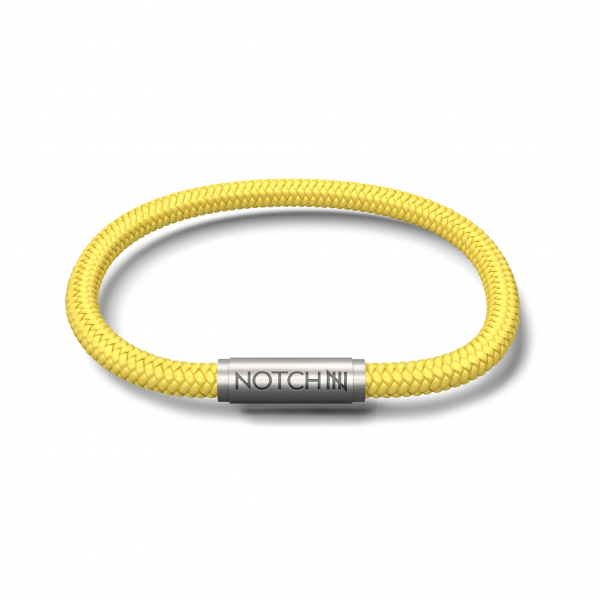 Notch solid yellow cord Bracelet