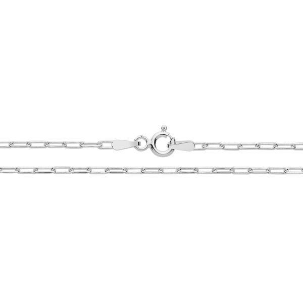 sterling silver paper clip bracelet