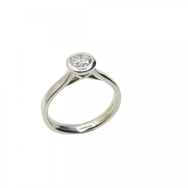platinum diamond ring