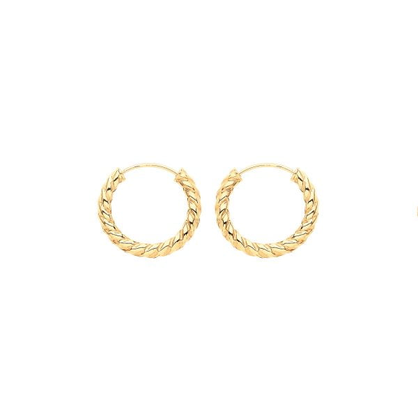 9 carat gold sleeper earrings hotsell