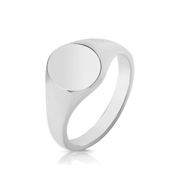 silver signet ring