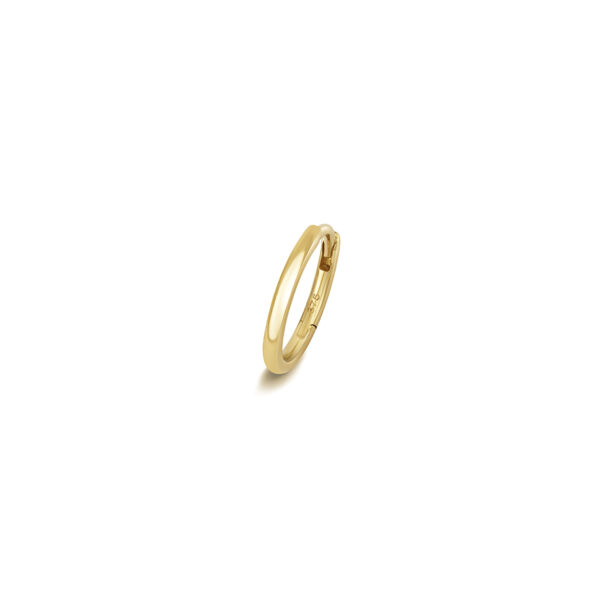 9 carat gold hoop cartilage earring