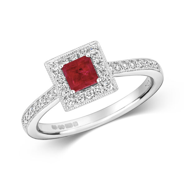 Diamond and Gemstone Engagement Rings under £1000