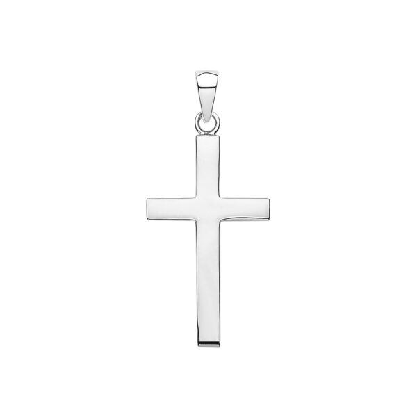 Sterling Silver Plain Cross