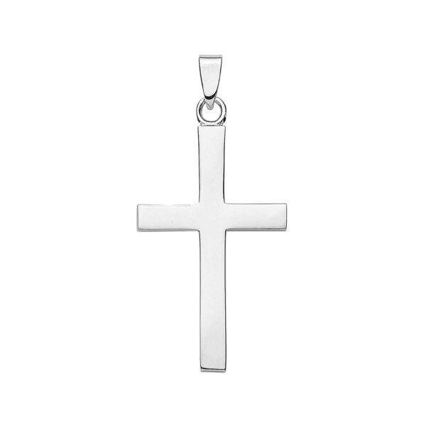 Sterling Silver Plain Cross