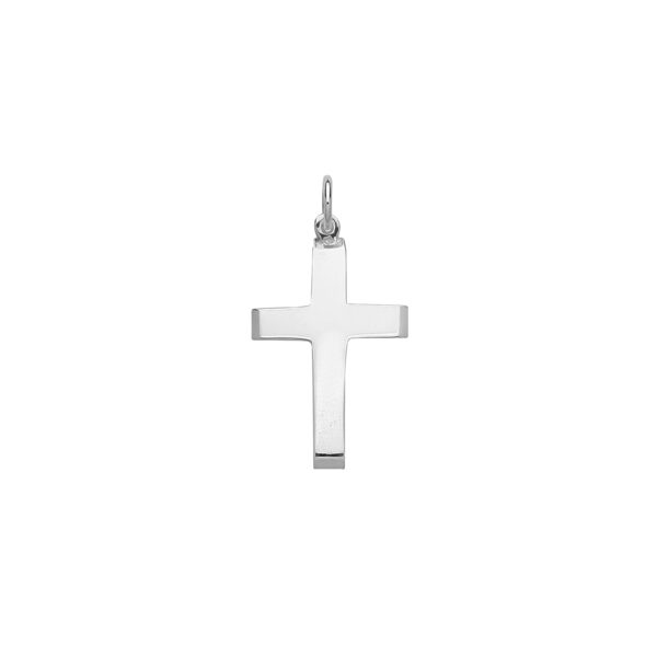 Sterling Silver Plain Cross