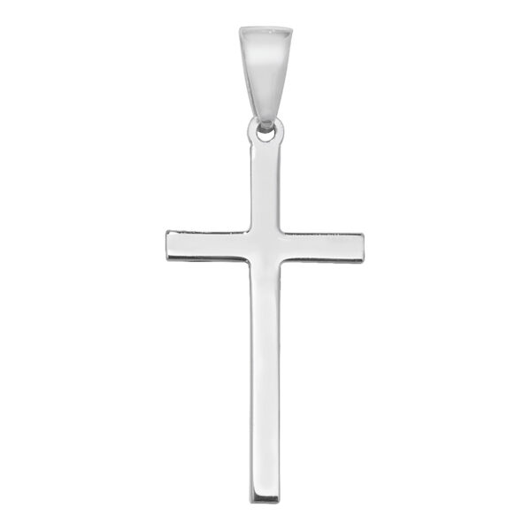 Sterling Silver Plain Cross