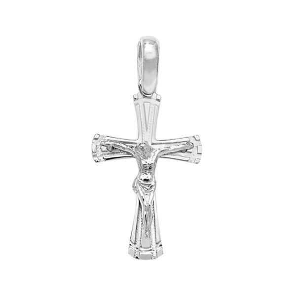 Sterling Silver Traditional Crucifix