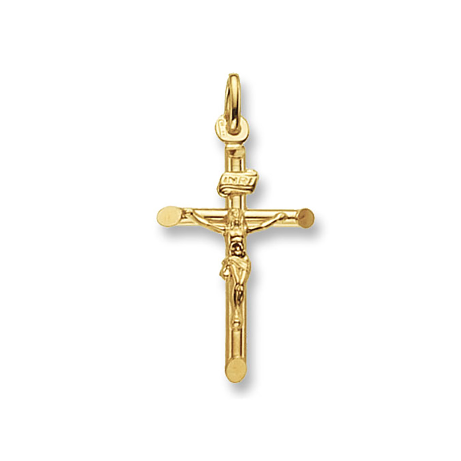 9ct Yellow Gold Crucifix Northumberland Goldsmiths